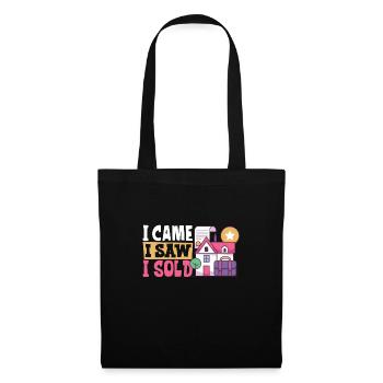 Real Estate Agent Realtor Home Closing Investor - Tote Bag - black - Front