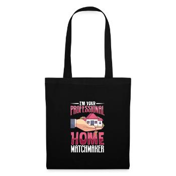 Real Estate Agent Realtor Home Closing Investor - Tote Bag - black - Front