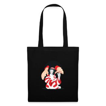 Professeur d’art dramatique Professeur d’art dramatique - Sac en tissu - noir - Devant