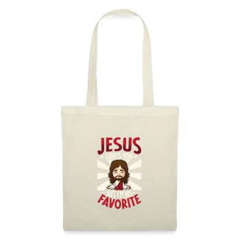 Jésus Christianisme Dieu Prière Pasteur - Sac en tissu - nature - Devant
