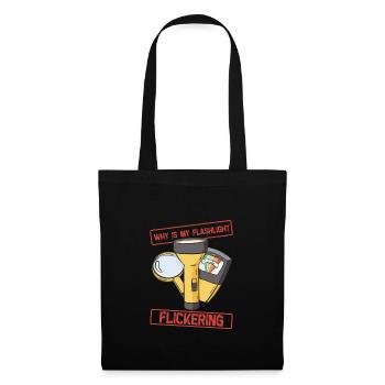 Paranormal Forschungshalloween Ghost Hunter - Stoffbeutel - Schwarz - Vorne