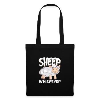 Funny Sheep Barn Farmer Farming Sheep Lover - Tote Bag - black - Front