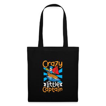 Boating Dad Boat Captain Pontoon Sailor Cruising - Tote Bag - black - Front