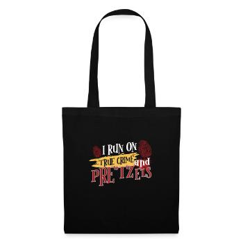 True Crime Murder Spy Crime Intérêt Idée cadeau - Sac en tissu - noir - Devant