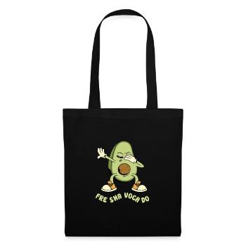 funny Avocado avocado pun avocado lover - Stoffbeutel - Schwarz - Vorne