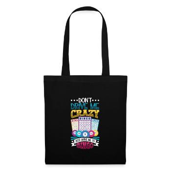 Bingo Card Game Grandma Bingo Player Bingo Cards - Tote Bag - black - Front