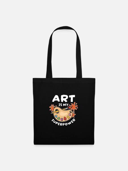 Künstler Malerei Maler Kunst Malen Kunstlehrer - Stoffbeutel - Schwarz