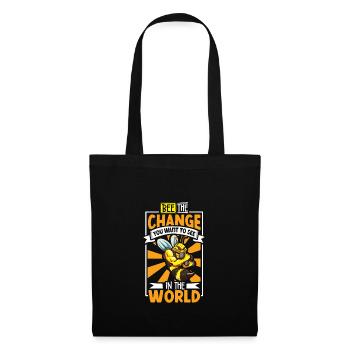Honey bee beekeeping beekeeper honey bee apiary - Tote Bag - black - Front