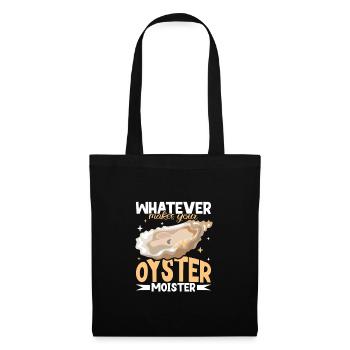 Oyster lover Funny oyster oyster shucker - Tote Bag - black - Front