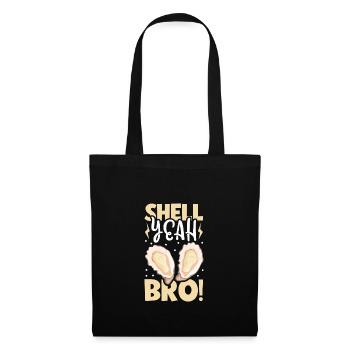 Oyster lover Funny oyster oyster shucker - Tote Bag - black - Front