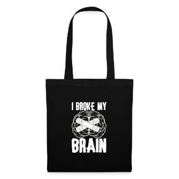 Brain Surgery Joke Brain Surgery Awareness Gift - Tote Bag - black - Front
