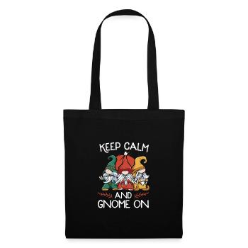 Garden Gnomes Gnome Lover Funny Gnome Gardening - Tote Bag - black - Front