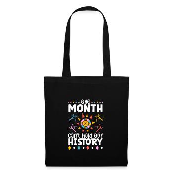 Afro Black Girl Pride Afro Girl Afrocentric - Tote Bag - black - Front