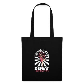 Gymnastique Gymnaste Fille Tumbler Tumbler - Sac en tissu - noir - Devant
