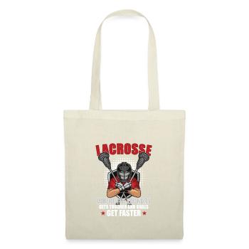 Lacrosse-spieler Lacrosse-trainer Lax Player - Stoffbeutel - Natur - Vorne
