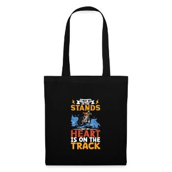 Dirt Bike Dirt Bike Riding Motocross Dirt Biking - Sac en tissu - noir - Devant