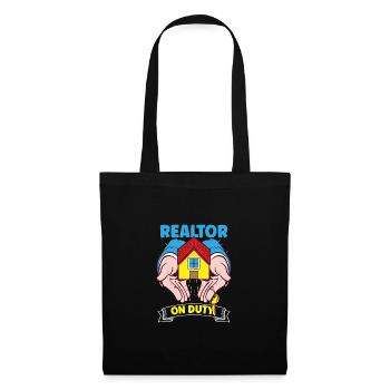 Real Estate Agent Realtor Home Closing Investor - Tote Bag - black - Front