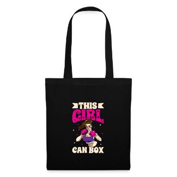 Women's Boxing Women's Boxing Boxer Women - Tote Bag - black - Front