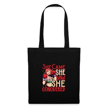 Women's Boxing Women's Boxing Boxer Women - Tote Bag - black - Front