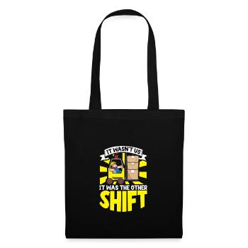 Forklift Driver Warehouse Forklift - Tote Bag - black - Front