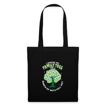 Arbre généalogique Historien de la famille Généalogie Généalogiste - Sac en tissu - noir - Devant