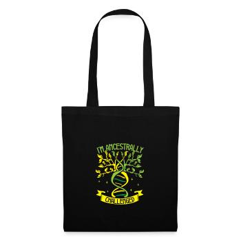 Arbre généalogique Historien de la famille Généalogie Généalogiste - Sac en tissu - noir - Devant