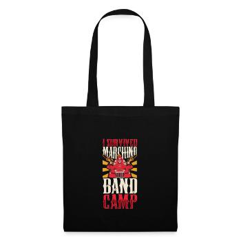 Musique de répétition de l’école clarinettiste de fanfare - Sac en tissu - noir - Devant