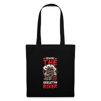 Poker Casino Joueur de poker Jeu de roulette - Sac en tissu - noir - Devant