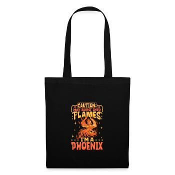 Phoenix Bird Mythical Creatures - Tote Bag - black - Front