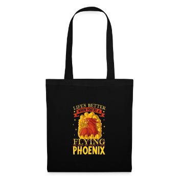 Phoenix Bird Mythical Creatures - Tote Bag - black - Front