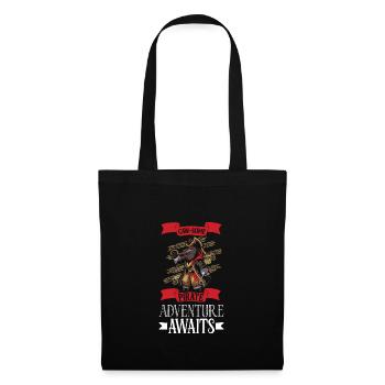 Raven Pirate Pirate Ship Pirate Pirate Captain Pirate - Tote Bag - black - Front