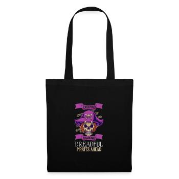 Horror Pirate Pirate Ship Pirate Captain Horror - Stoffbeutel - Schwarz - Vorne