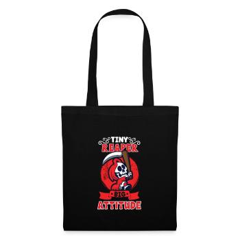 Funny Creepy Grim Reaper, Dead Man - Tote Bag - black - Front