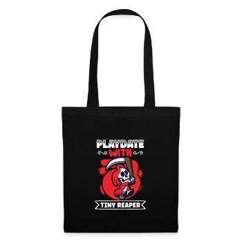 Funny Creepy Grim Reaper, Dead Man - Tote Bag - black - Front
