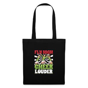 Tenue de pom-pom girl - Sac en tissu - noir - Devant