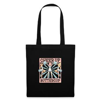 Tenue de pom-pom girl - Sac en tissu - noir - Devant