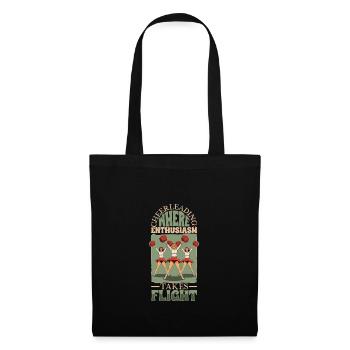 Tenue de pom-pom girl - Sac en tissu - noir - Devant