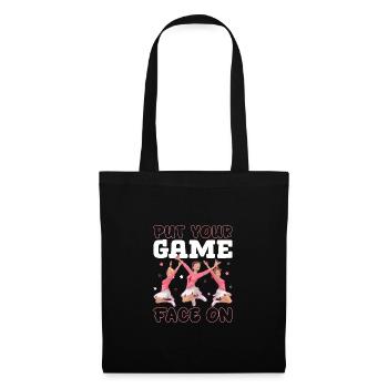 Tenue de pom-pom girl - Sac en tissu - noir - Devant