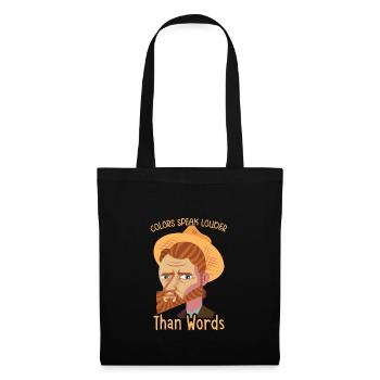 Artiste Peinture Peintre Art Peinture Professeur d’art - Sac en tissu - noir - Devant