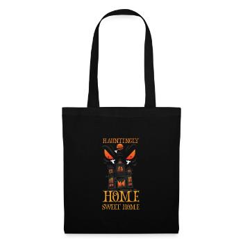 Horror Paranormal Haunted House Creepy Halloween - Tote Bag - black - Front