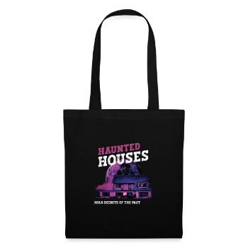 Horror Paranormal Haunted House Creepy Halloween - Tote Bag - black - Front