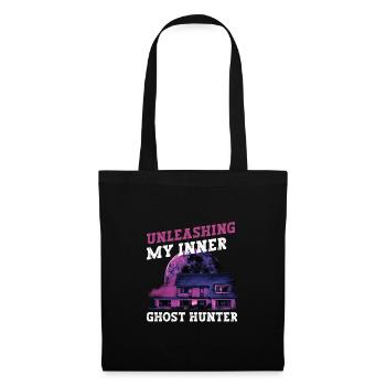 Horror Paranormal Haunted House Creepy Halloween - Tote Bag - black - Front
