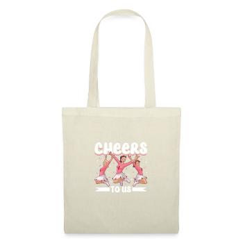 Tenue de pom-pom girl - Sac en tissu - nature - Devant