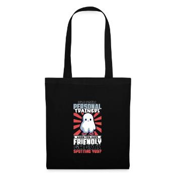 Bodybuilding Powerlifting Gewichtheben Fitness - Stoffbeutel - Schwarz - Vorne