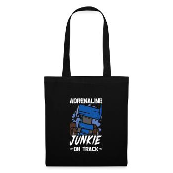 Sprint Car Mom Dirt Track Racing Race Day - Sac en tissu - noir - Devant