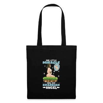 perte du nourrisson, fausse couche, conscience, - Sac en tissu - noir - Devant