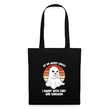 SOS Fantômes Drôles Fantômes Fantômes en colère - Sac en tissu - noir - Devant