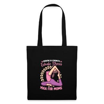 Yoga Mom Life Yoga Practice Maternity - Tote Bag - black - Front