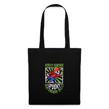 Horror Skateboarder Halloween Skateboard Cadeau - Sac en tissu - noir - Devant