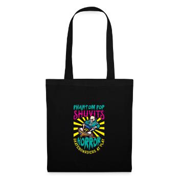 Horror Skateboarder Halloween Skateboard Cadeau - Sac en tissu - noir - Devant